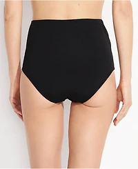 Lands' End Women's Sculpting Suit High Waisted Bikini Bottoms