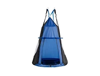 Slickblue Boys 2-in-1 40 Inch Hanging Chair Detachable Swing Tent