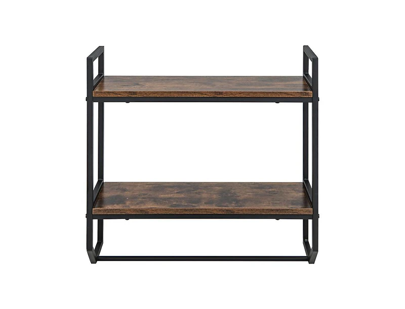 Over the Toilet Shelf Wall Mounted with Metal Frame for Bathroom