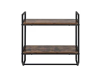 Over the Toilet Shelf Wall Mounted with Metal Frame for Bathroom