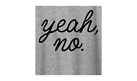 Hybrid Apparel Yeah No Plus Graphic T-Shirt