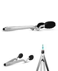 Dreamfarm 12" Stainless Steel Silicone Tongs
