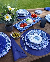 Certified International Veranda Set of 4 All Purpose Bowl 8.5" x 2", Service For 4