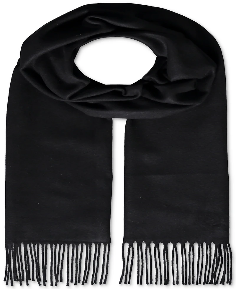 Fraas Women's Twisted Fringe Solid Color Muffler Scarf