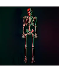 Yescom 2PCS Pirate Life Size Skeleton Poseable Full Size Halloween Party Decoration Haunted House 2024