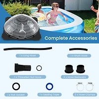 Outdoor Solar Dome Inground &Above Ground Swimming Pool Water Heater