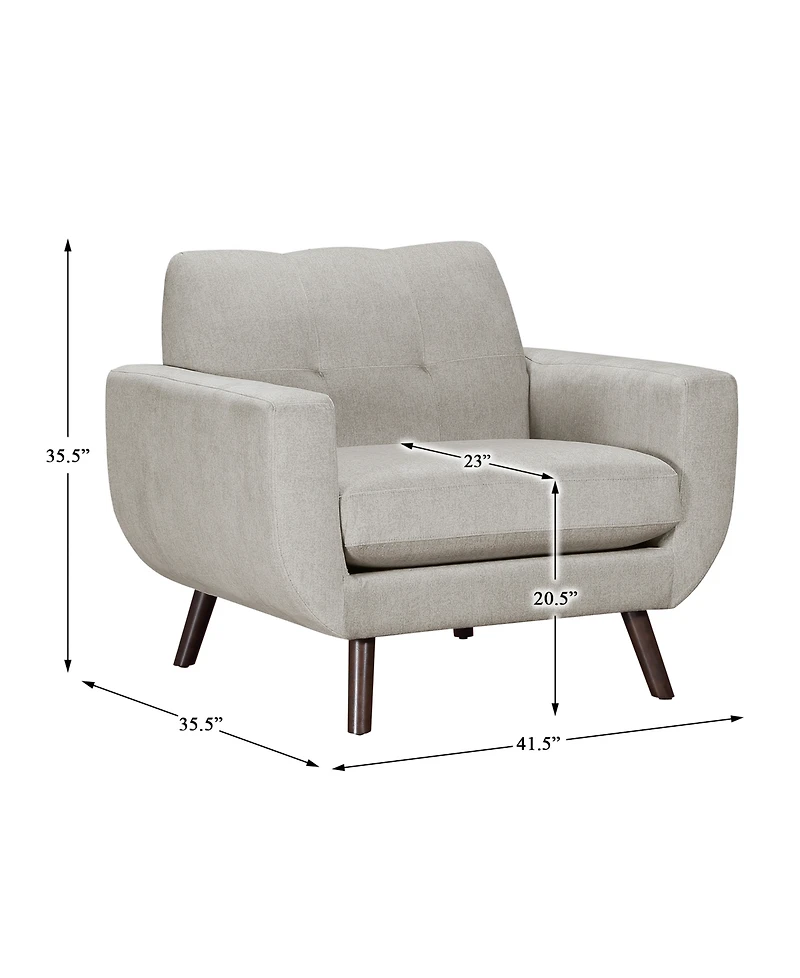 Homelegance White Label Lafael 42" Chair