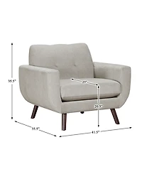 Homelegance White Label Lafael 42" Chair
