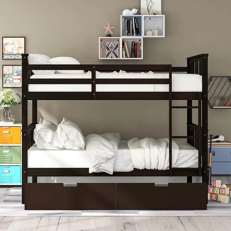 Streamdale Full/Full Bunk Bed with Storage
