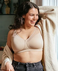 Playtex Women's 18 Hour Smoothing Minimizer Bra US4697