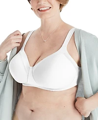 Playtex Women's Secrets Shapes & Supports Balconette Full Figure Wirefree Bra US4824