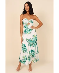 Petal and Pup Women's Teagan Strapless Midi Dress
