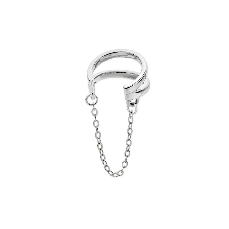 Art Deco Cuff with Chain