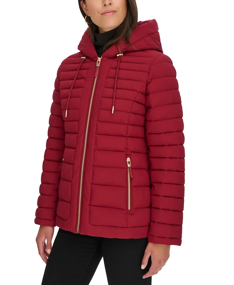 Tommy Hilfiger Women's Hooded Packable Puffer Coat