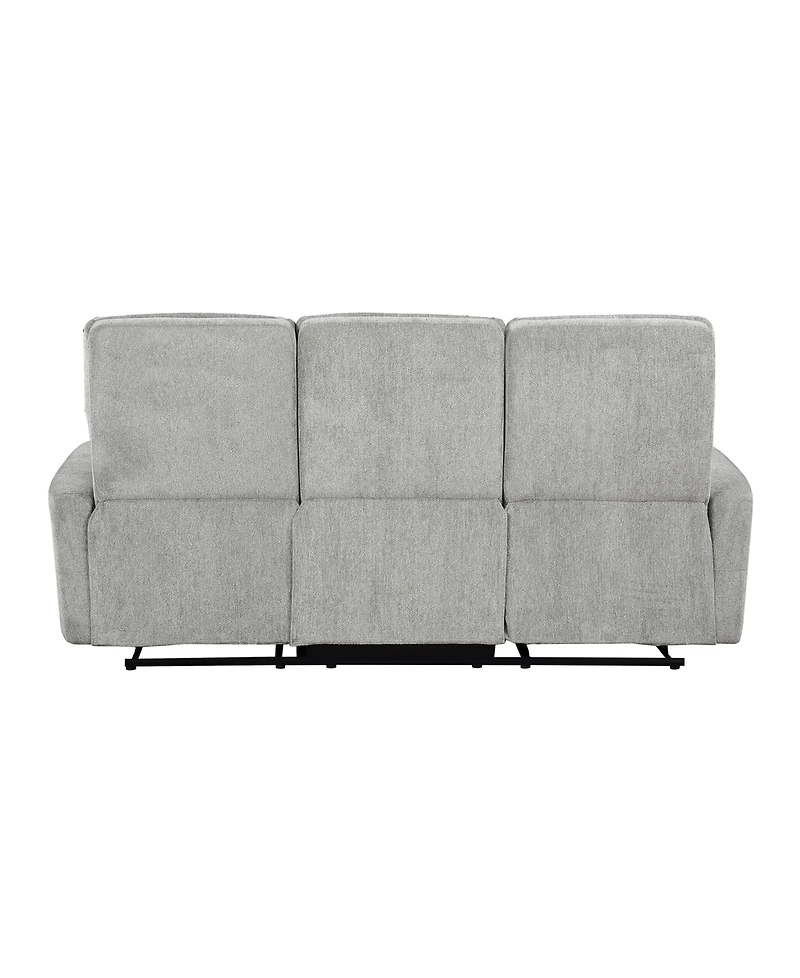 Homelegance White Label Borneo 81" Double Reclining Sofa