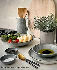 Denby Studio Grey Medium Ridged Bowl