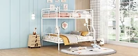 Streamdale Full Xl Over Queen Metal Bunk Bed