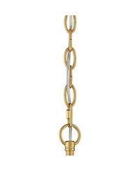Possini Euro Design Light Brass Gold Pendant Chandelier 15 1/4" Wide Modern Clear Crystal 4-Light Fixture for Dining Room House