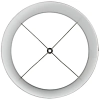 Platinum Gray Medium Dupioni Silk Lamp Shade 13" Top x 14" Bottom x 10" Slant x 10" High (Spider) Replacement with Harp and Finial - Springcrest