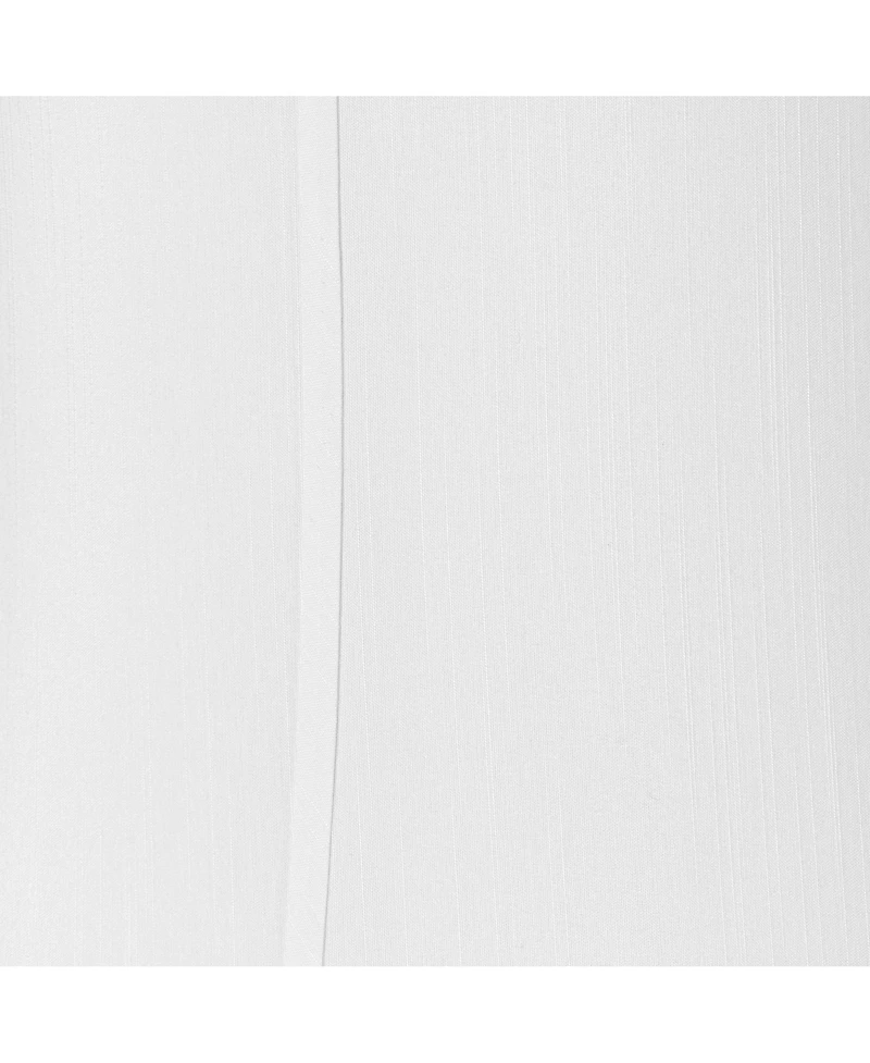 Imperial Shade White Medium Drum Lamp Shade 14" Top x 16" Bottom x 12" Slant (Spider) Replacement with Harp and Finial