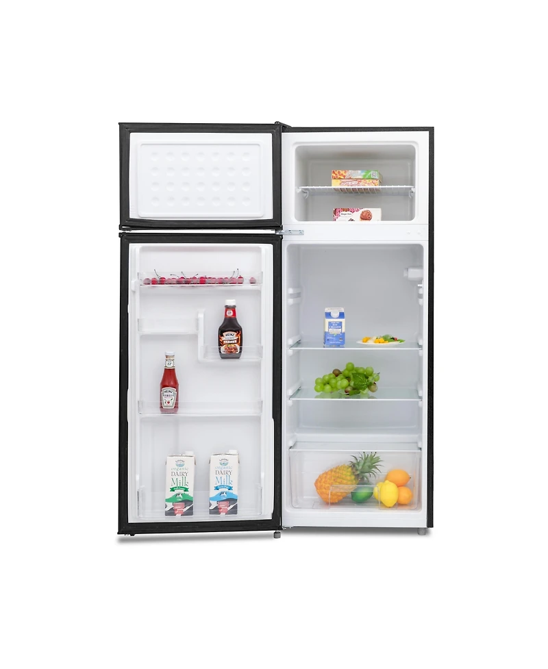 7.7 Cu.Ft. Top Mount Refrigerator - Stainless Steel