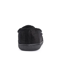 Muk Luks Men's Corduroy Moccasin With Flannel Lining Slippers