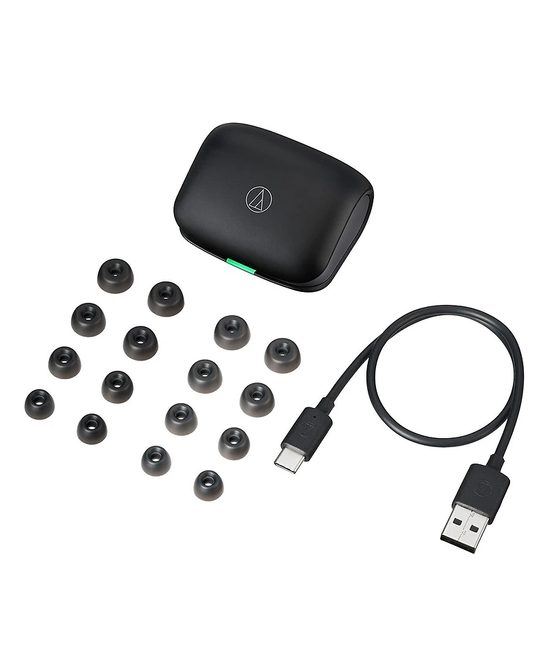 Audio-Technica Ath-TWX7 Truly Wireless Earbuds with Hybrid Noise Cancellation
