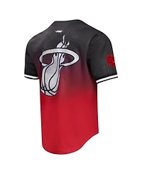 Pro Standard Men's Black Miami Heat 2023/24 City Edition Mesh Baseball Jersey