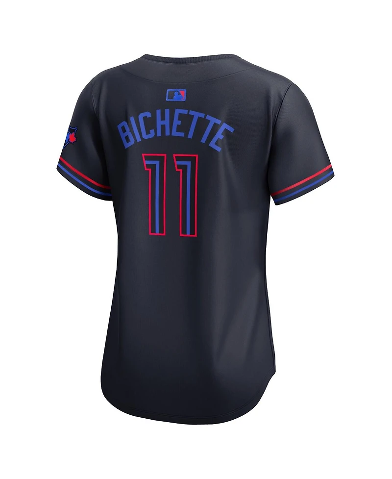 Nike Women's Bo Bichette Navy Toronto Blue Jays 2024 City Connect Limited Player Jersey