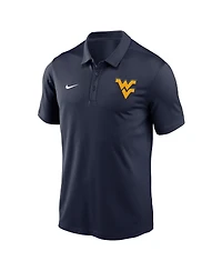 Nike Men's Navy West Virginia Mountaineers Primetime Evergreen Franchise Performance Polo Shirt