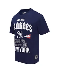 Pro Standard Men's Navy New York Yankees Oversized City Tour T-Shirt