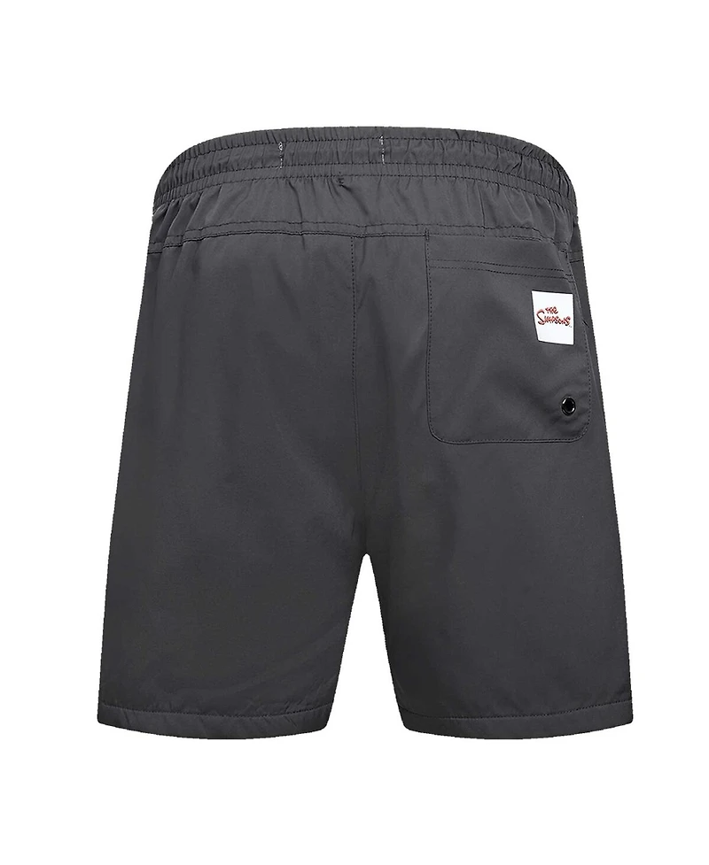 Freeze Max Men's Black The Simpsons Krusty Free Prize Shorts