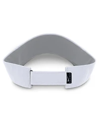 Nike Men's and Women's White Michigan Wolverines 2024 Sideline Fit Ace Visor Hat