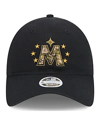 New Era Women's Black Minnesota Twins 2024-Armed Forces Day 9TWENTY Adjustable Hat