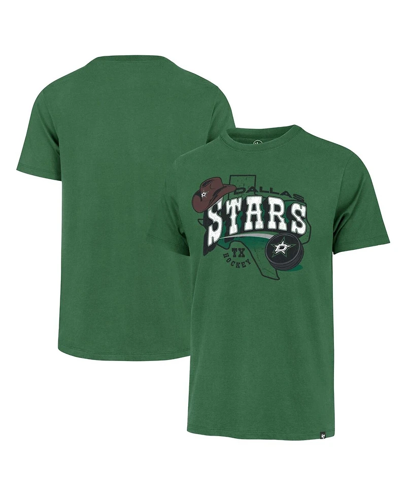 '47 Brand Men's Kelly Green Dallas Stars Regional Localized Franklin T-Shirt