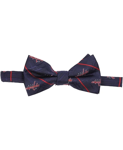 Eagles Wings Men's Navy Washington Capitals Oxford Bow Tie