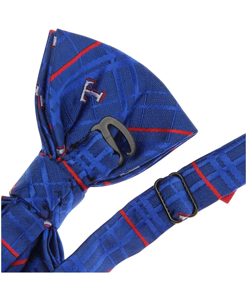 Eagles Wings Men's Royal Texas Rangers Oxford Bow Tie