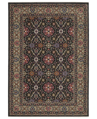Oriental Weavers Hastings HA07D 3'10x5'5 Area Rug