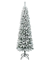 National Tree Company First Traditions Acacia Medium Flocked Tree