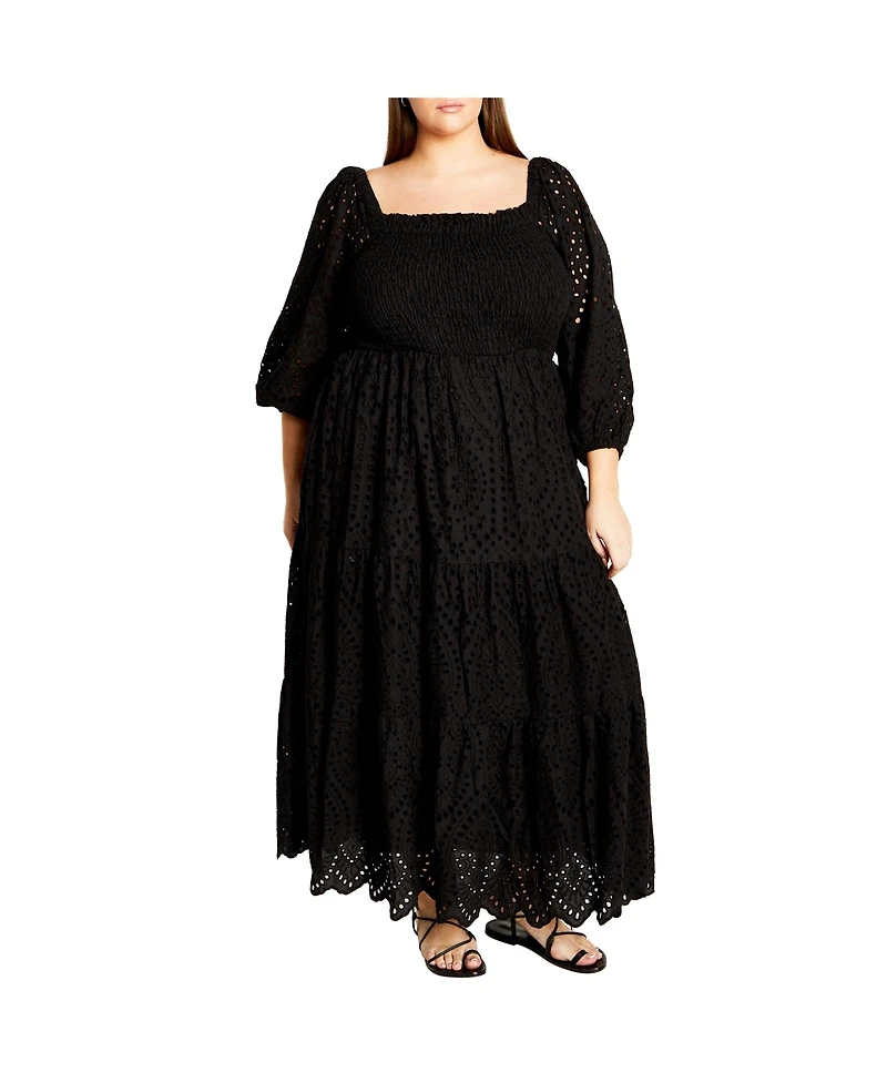 City Chic Women's Brodie Maxi Dress