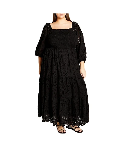City Chic Women's Brodie Maxi Dress