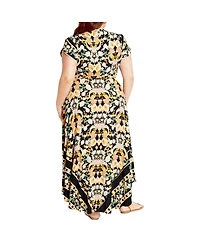 City Chic Plus Lilah Maxi Dress