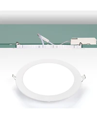 7" Led Recessed Ceiling Panel Down Light 3 Color 15W Slim Spot Lamp Home Pack