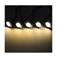 10 x Deck Lights Decor Garden Mall Outdoor Romantic Beauty Step Stair Lamp Waterproof