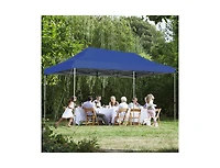 Slickblue 10 x 20 Feet Adjustable Folding Heavy Duty Sun Shelter with Carrying Bag