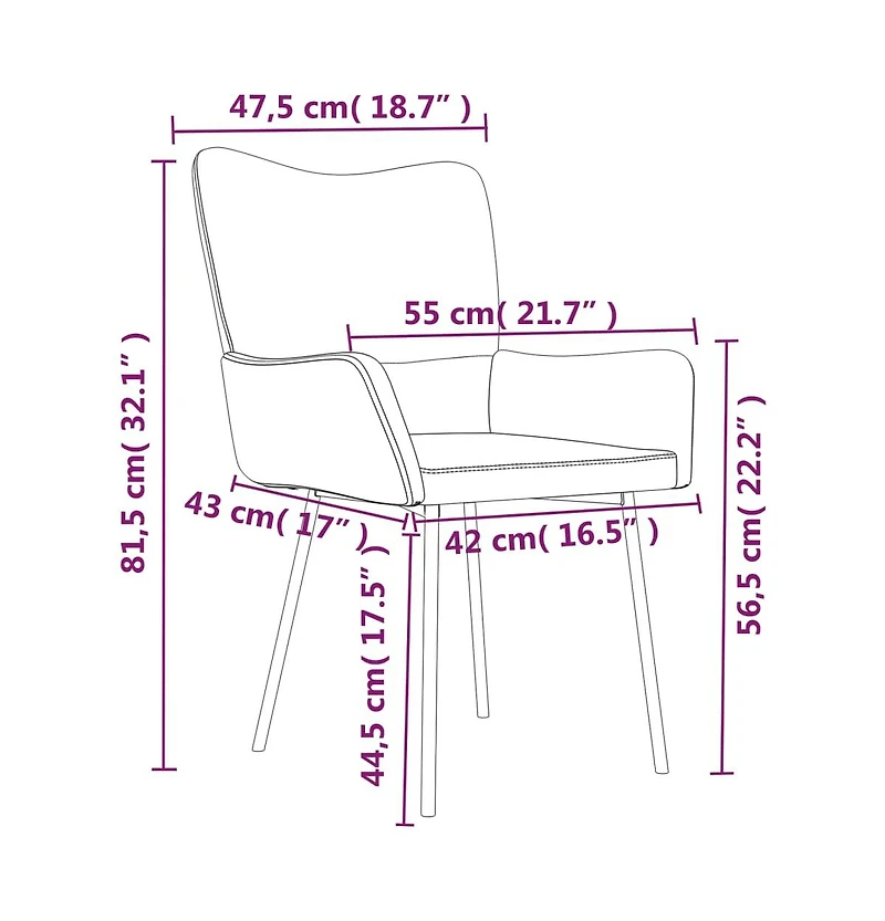 Dining Chairs 2 pcs Black Velvet