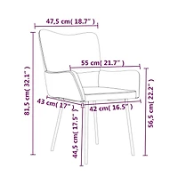 Dining Chairs 2 pcs Black Velvet