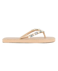Juicy Couture Women's Sade 2 Embellished Flip Flop Sandals
