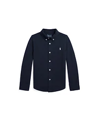 Polo Ralph Lauren Toddler and Little Boys Featherweight Cotton Mesh Shirt