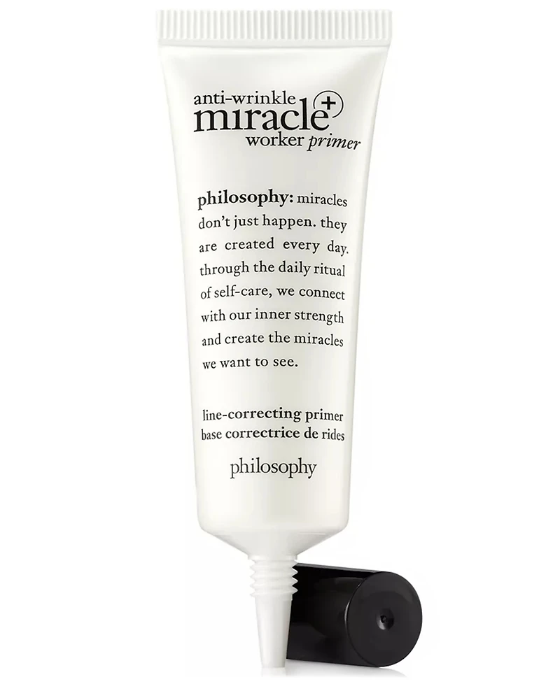 philosophy Anti-Wrinkle Miracle Worker+ Line-Correcting Primer, 0.9-oz.
